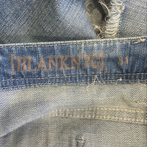 Blank NYC Denim Shortalls in Bunch of Fives Sz 31 - Picture 5 of 16